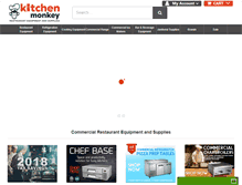 Tablet Screenshot of kitchen-monkey.com